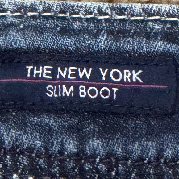 🔥 Vigoss The New York Slim Boot Thick Stitch Jeans - Size 22 - Picture 5 of 9
